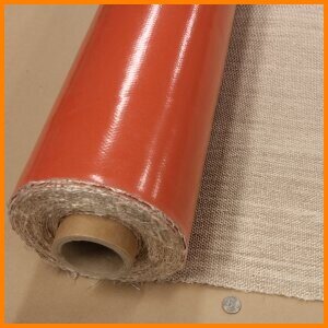 98 oz heavy duty silicone rubber coated fiberglass fabric